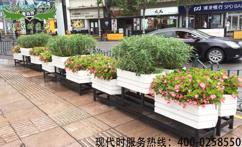 pvc 花箱