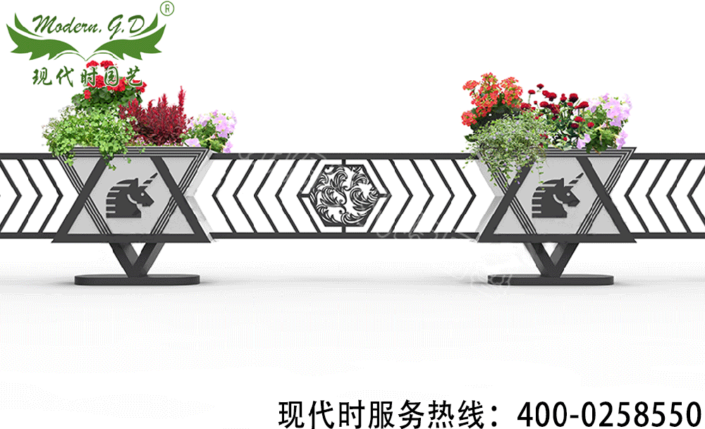 pvc市政花箱