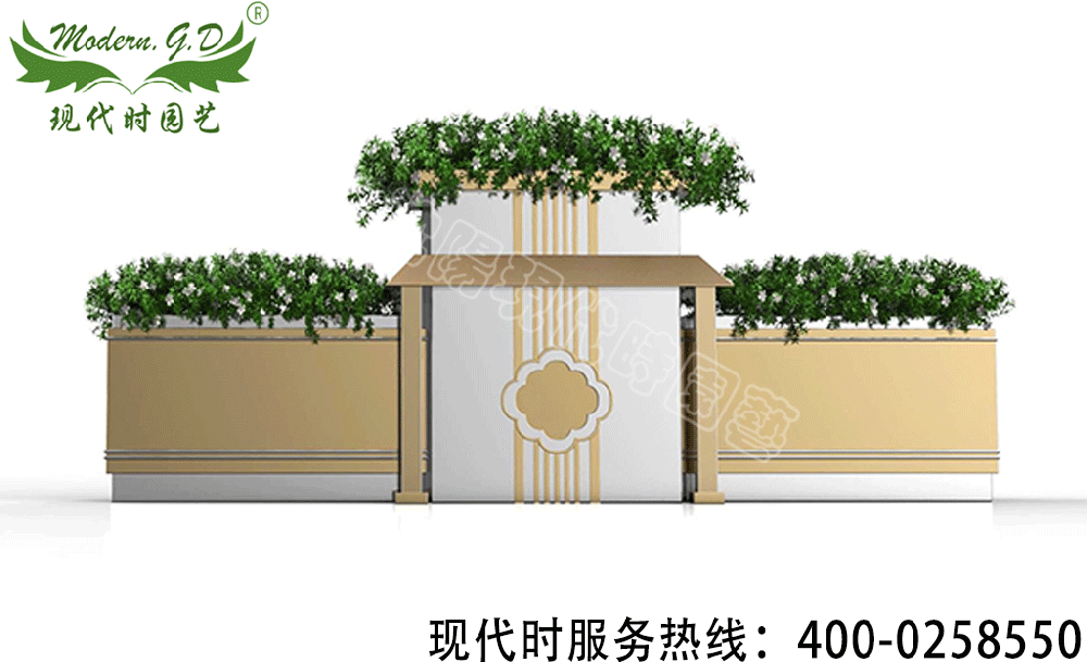 機(jī)場不銹鋼花箱