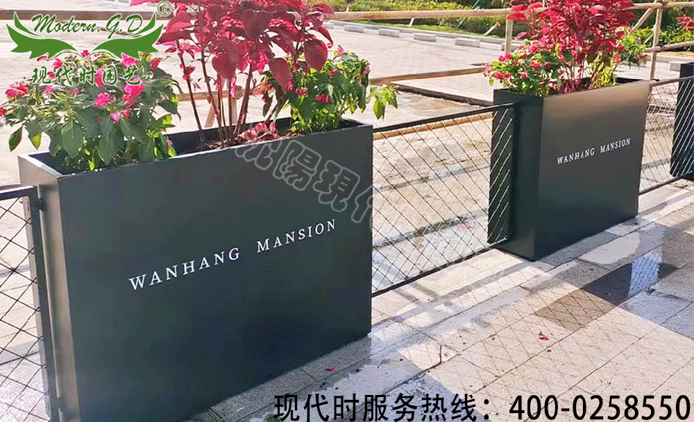 隔斷鐵藝花箱