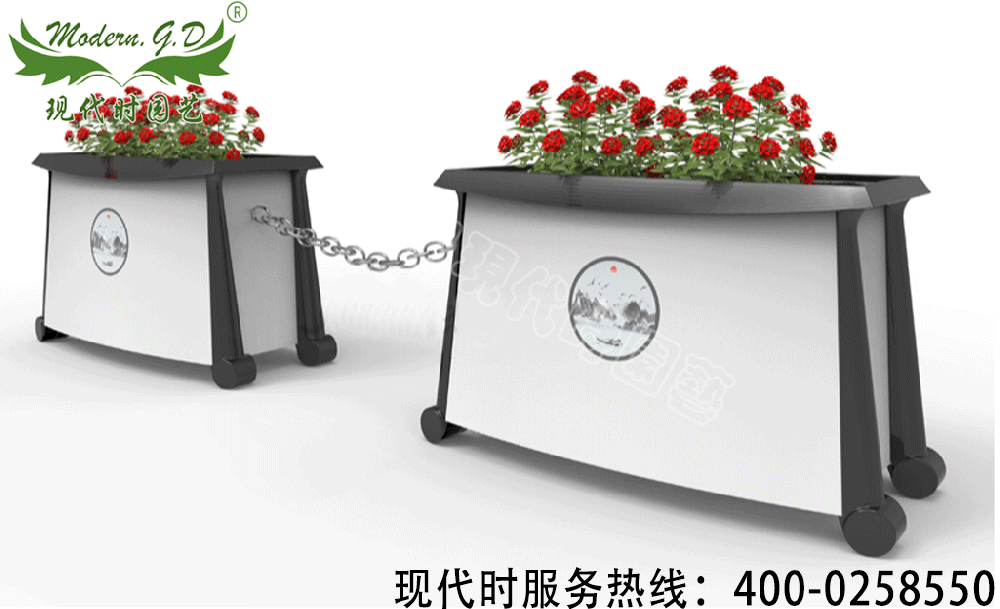 金屬鐵藝花箱
