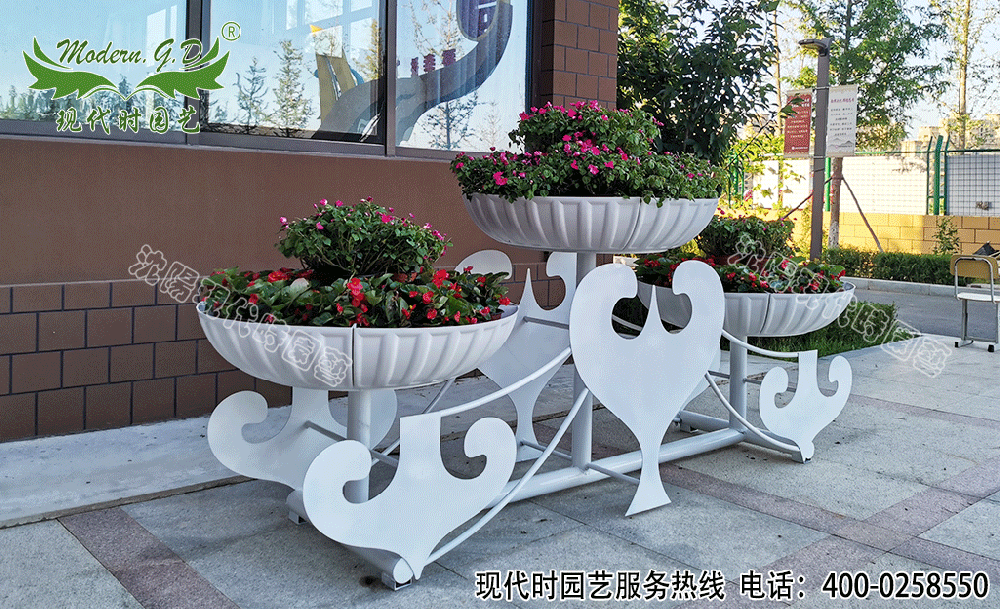 G-19-新民族風(fēng)廣場(chǎng)花架