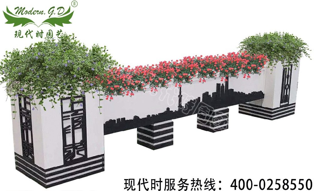 pvc護欄花箱