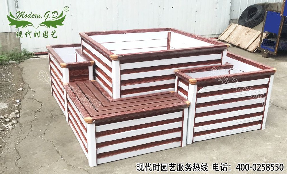 轉角座椅花箱